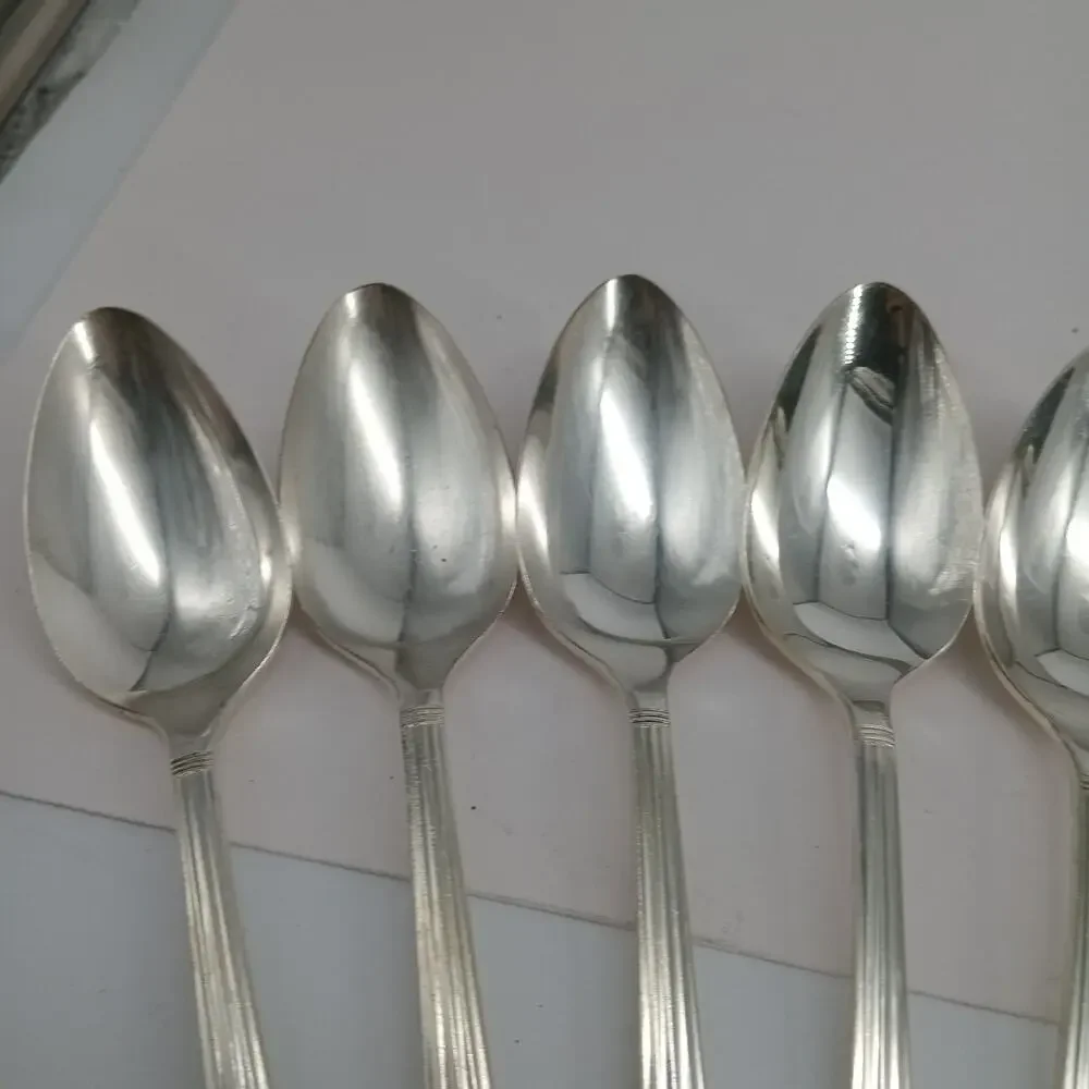 8X Tbsp Oneida CORONATION Silverplate Table Spoons Flatware